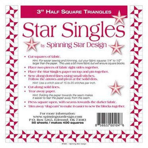 Star Singles 3" Finished