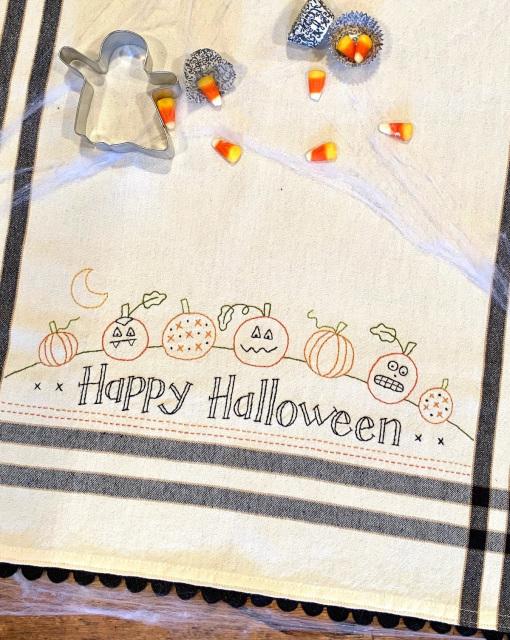 Bareroots Dishtowel KitHalloween