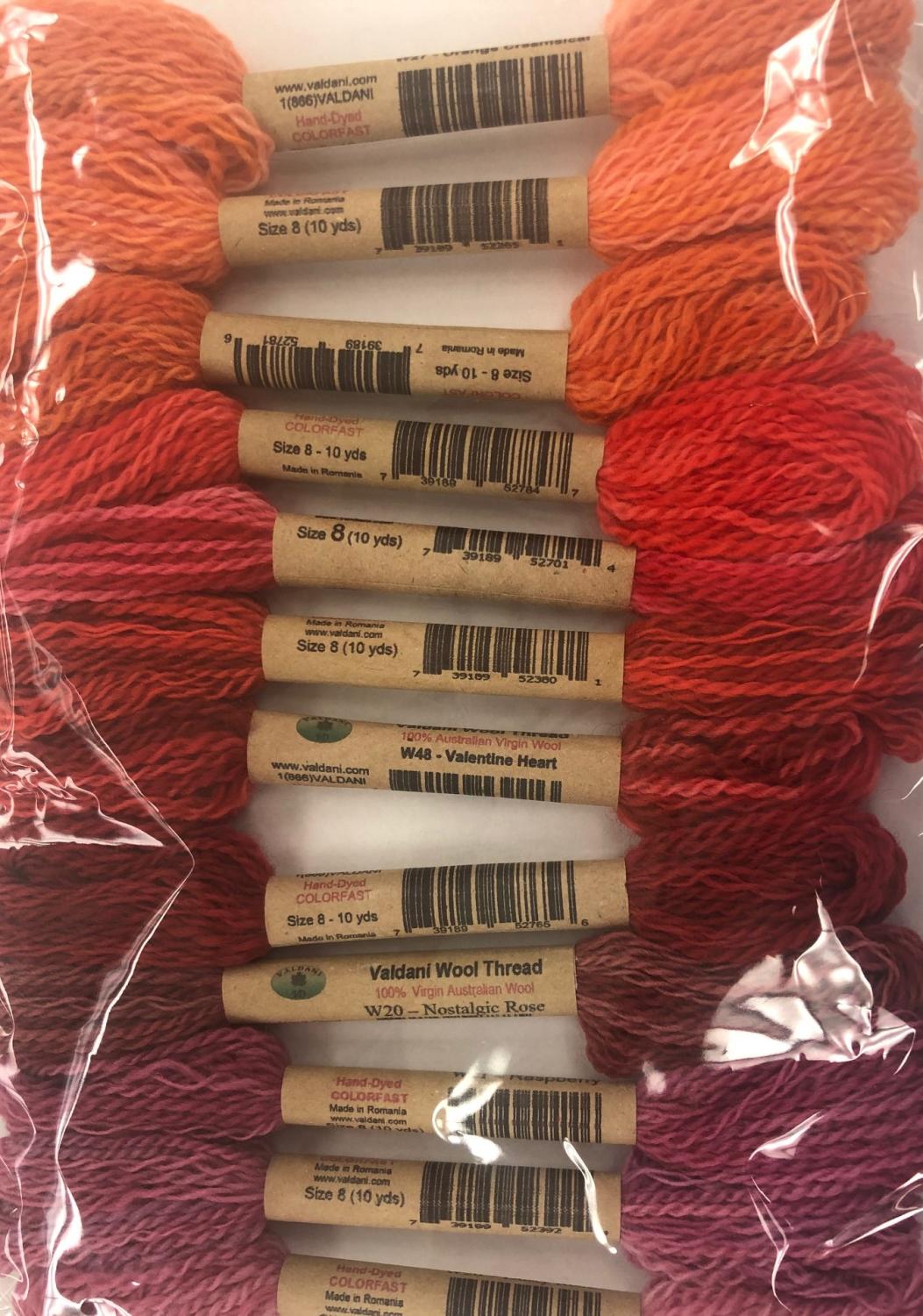 Bountiful Orchard Wool Thread Collection – Windy Moon Quilts