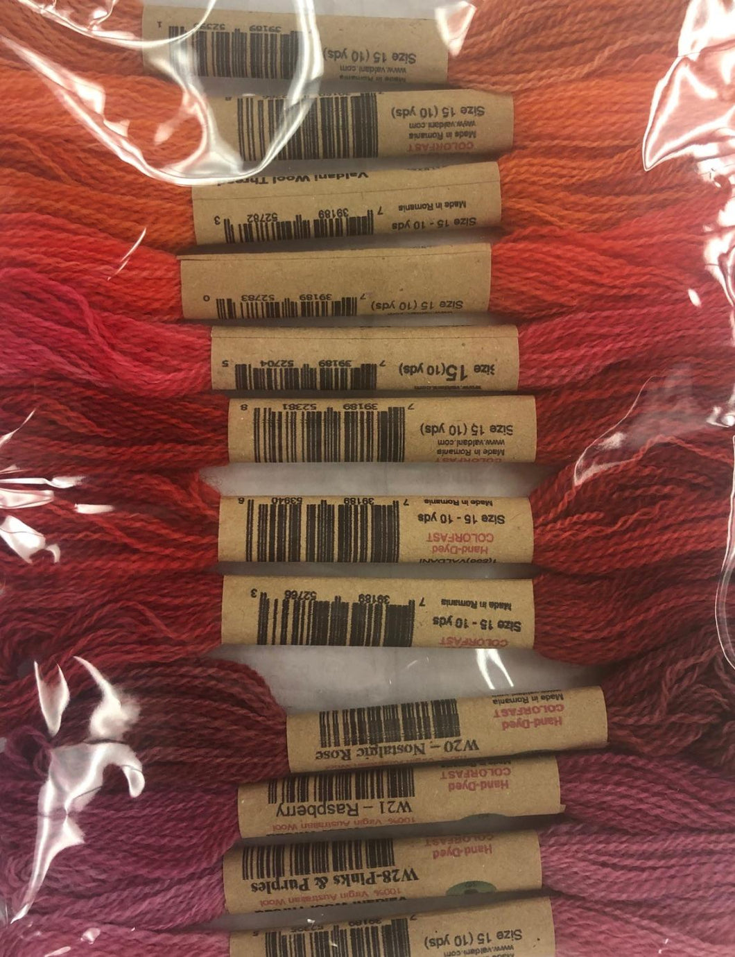 Bountiful Orchard Wool Thread Collection – Windy Moon Quilts