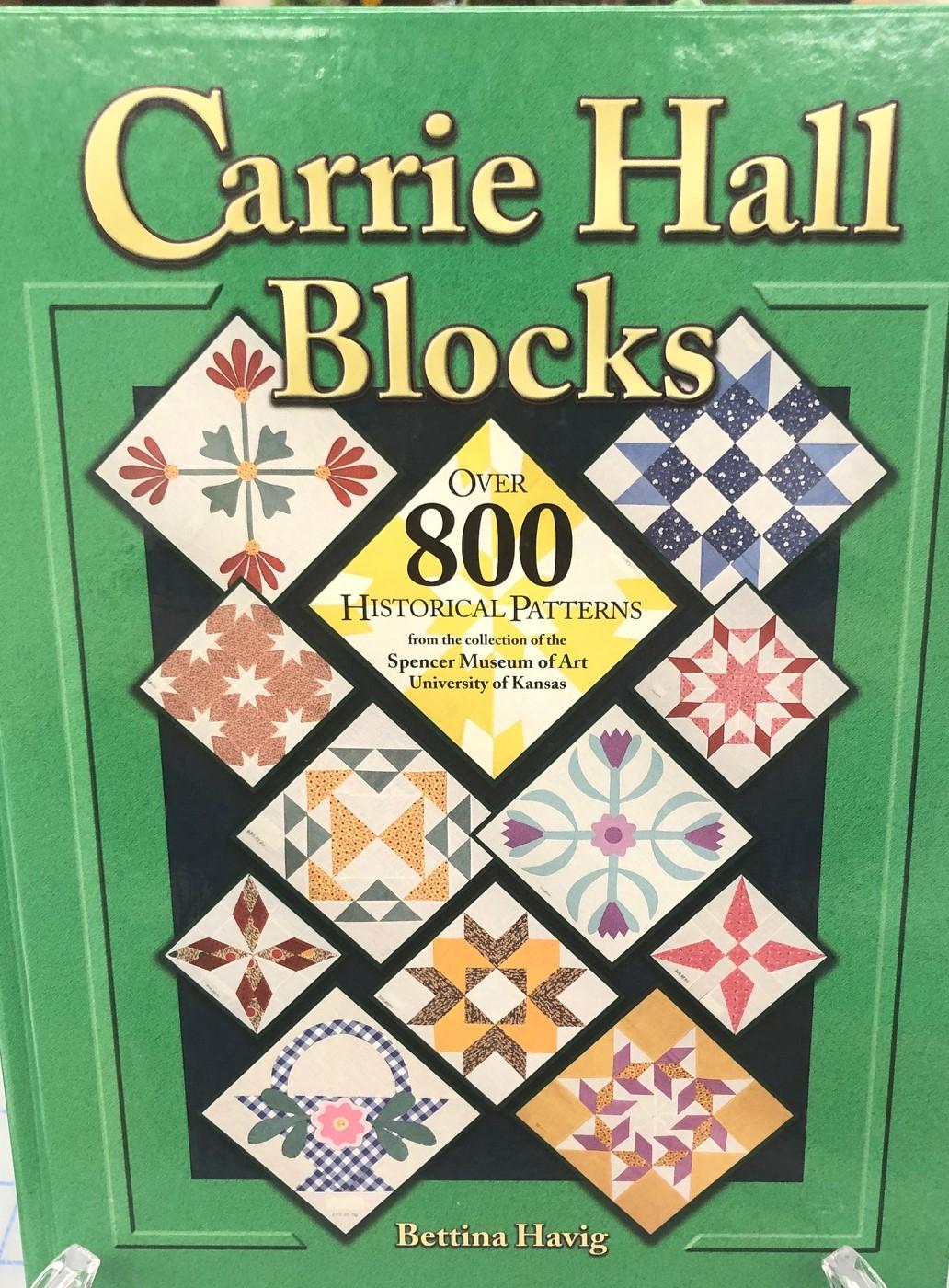 Carrie Hall BLocks