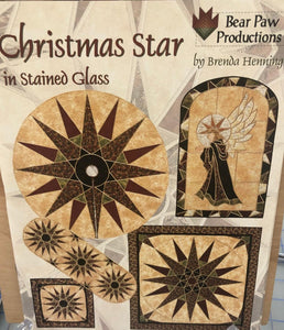 Christmas Star in Stained Glass
