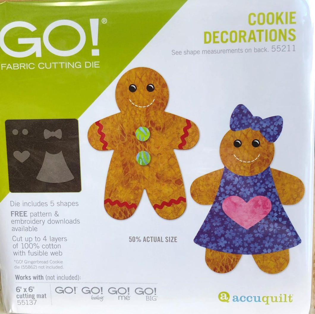 Go! Cookie Decorations