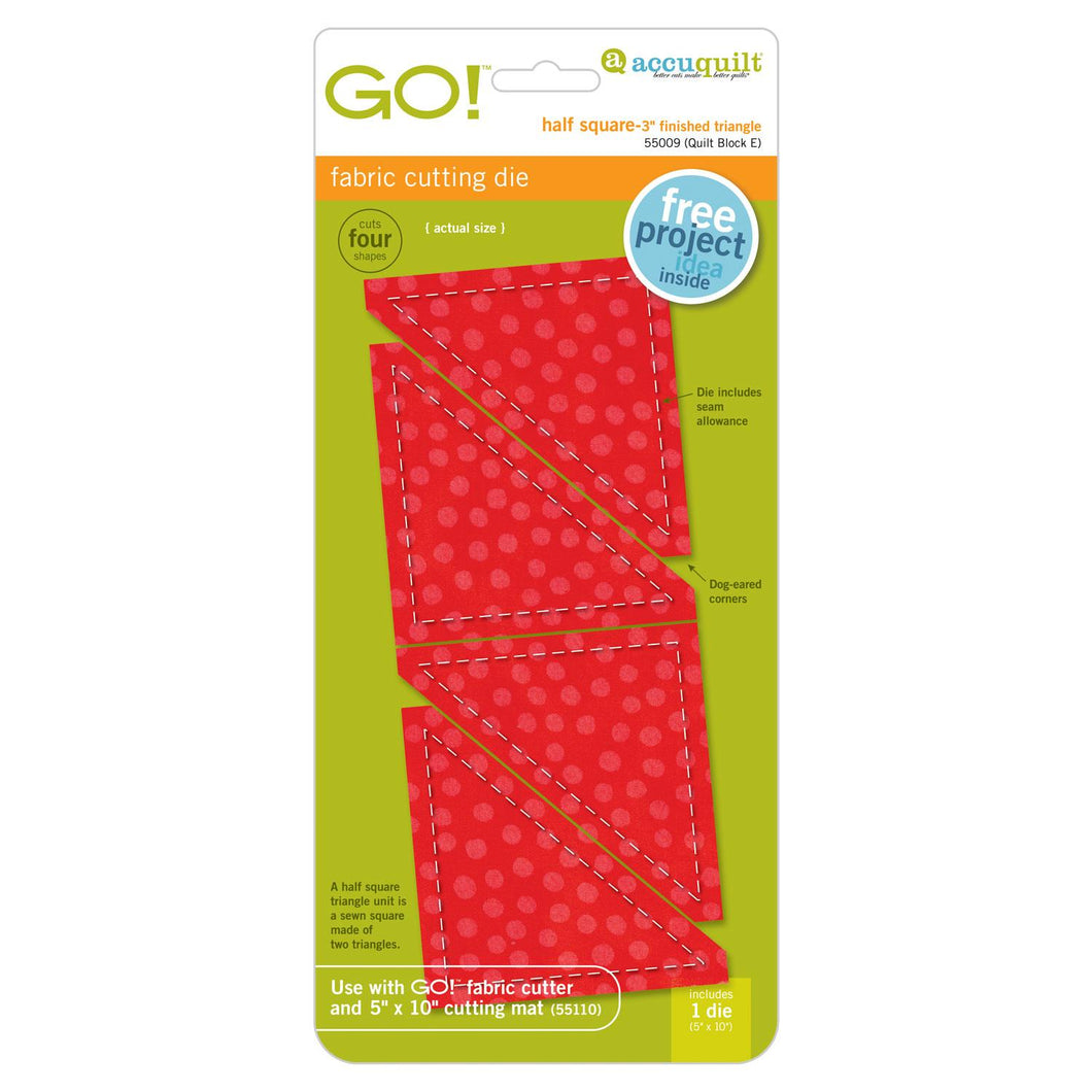 GO! Half Square Triangle 3