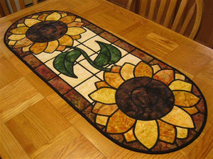 Stained Glass Sunflower