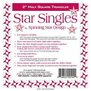 Star Singles 2" Finished
